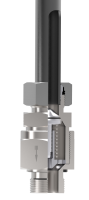 NRV Tube to Metric Stud Flow - (L) (S) Series