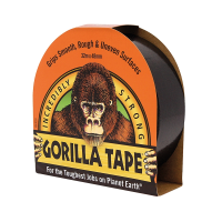 Single Gorilla Black Tape 32 Mtr