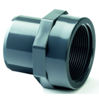 UPVC Plain Male - Female Threaded Equal Adaptor