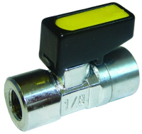 Mini Ball Valve F/F Gas Approved