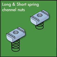 Channel Nuts c/w Springs