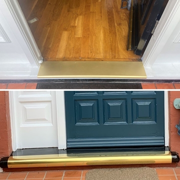 Brass Door Step Threshold Covers