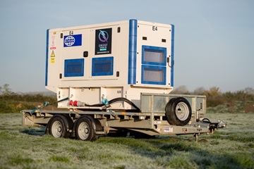 FG Wilson P110-6 110kVA Road Tow Diesel Generator