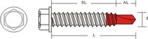 Manufacturer of Stainless Steel Bi-Metal Self Drilling Screws