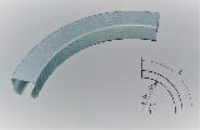 Curved Tracking 1.2m long Fixing For Steel Beams