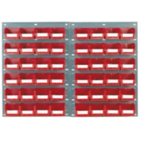 Topstore - 1 Panel high x 2 Panels wide (H 641 x W 914mm) TC Bin Kits