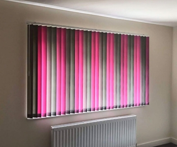 Coloured Vertical Blind Supplier  