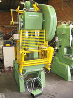 HME Model GP55 - 55 Ton, Open Fronted, Adjustable Stroke, Ungeared, Jaw Clutch Power Press