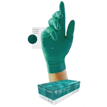 ProTect Green HD Nitrile Disposable Gloves 10x100