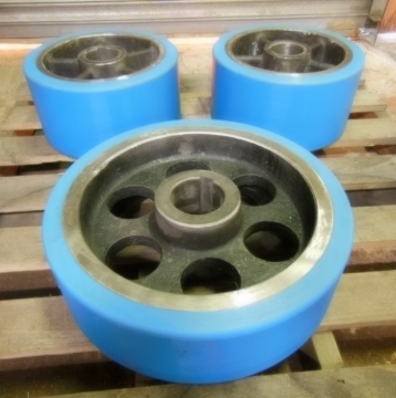 Rebonded Industrial Wheels and Tyres