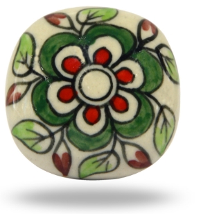 Decorative Ceramic Escorial Knob