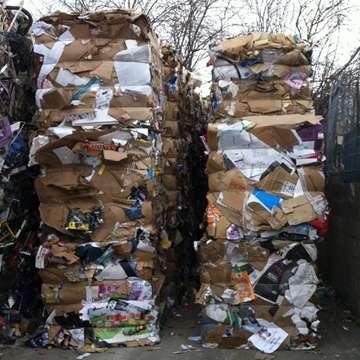 Cardboard Waste Recycling Collection and Rebate Services