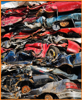 Scrap Metal Collection Of MOT Failed Vehicles In Sevenoaks
