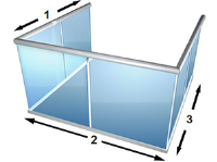 Three Section Glass Balustrade