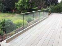 Framless Glass Balustrades With Top Rail