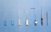 Stainless steel dental work needles