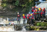 High Adrenaline Canyoning In Wales