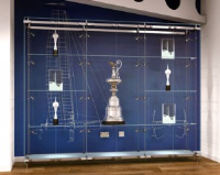 Wide Freestanding Glass Display Cabinets
