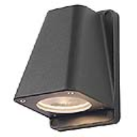 SLV Lighting 227195 Wallyx GU10 Outdoor Wall Light In Anthracite