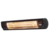 Heat Outdoors 901366 Shadow 1.5kW Ultra Low Glare Patio Heater In Black