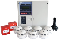 Fike 604-0004 Twinflex Pro 4 Zone 2 Wire Fire Alarm Kit