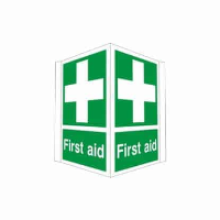 First Aid Projecting Sign 400 x 300mm