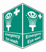 Eye Wash Projecting Sign