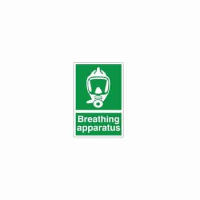 Breathing Apparatus First Aid Sign - 200mm x 300mm