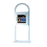 Floor Stand AED Cabinet by Physio-Control