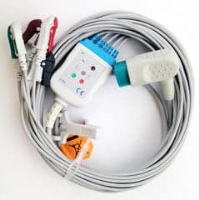 12-Lead ECG Cable - Complete to fit the Lifepak 12