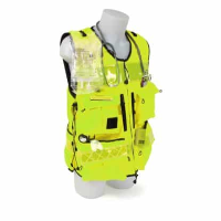 Dimatex "STAFF" Yellow Hi-Viz Waistcoat