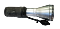 Exhaust Nozzle for hidden exhaust pipes