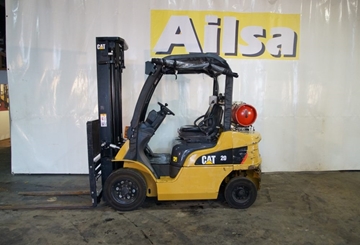 2 Ton Gas Warehouse Forklifts for Hire