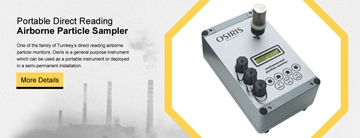 Osiris Portable, Direct Reading, Airborne Particle Sampler