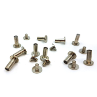 Premium Binding Screws Brass or Nickel - Nickel 50mm pack of 1000