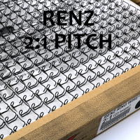 Renz Eco Binding Wires A4 - Blue No 24 (38mm) A4  - 1 Box