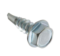 Hexagon Head Self Drilling Screws For Light Section Zinc Plated