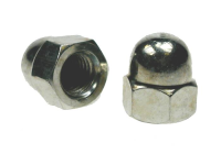DOME NUT DIN 1587 A2 STAINLESS STEEL