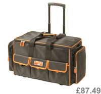 BAHCO 24" LARGE WHEELED TOOL HOLDALL, 4750FB2W-24A