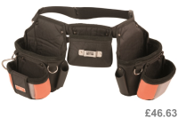 BAHCO HEAVY DUTY ADJUSTABLE BELT POUCH WITH HAMMER LOOP, 3PB-1