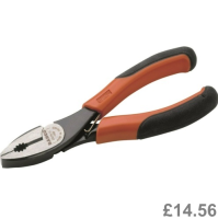 BAHCO 2628G160, 160mm (6.1/4") FORGED COMBINATION PLIERS