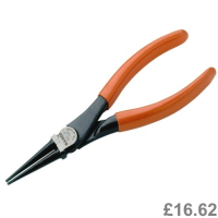 BAHCO 140mm (5-1/2") LONG ROUND NEEDLE NOSE PLIERS, 2521D-140