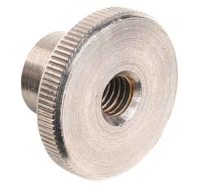 KNURLED THUMB NUT HIGH TYPE STAINLESS STEEL