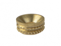 TURNED PATTERN CUP WASHERS SOLID BRASS
