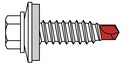 Self Drilling Stainless Steel Screws For Overlapping Sheet Metal