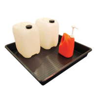Chemical Resistant Polyethylene Spill Trays