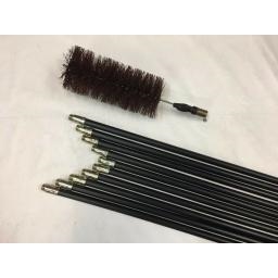 4" inch x 30ft Chimney Soot Cleaning Rod Suppliers 