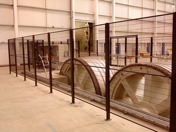 Mesh Barrier Safety Fencing For Restricted Areas