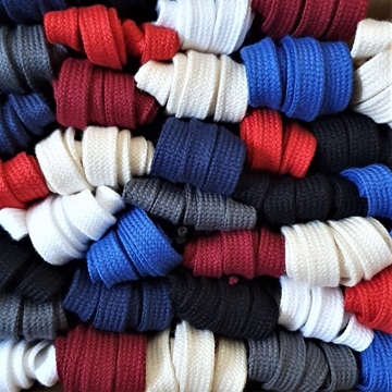 8mm cotton laces for trainers by Adidas Mike etc