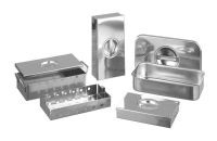 Stainless steel instrument box